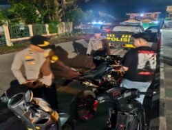Tindak Balap Liar dan Knalpot Brong, Polres Sekadau Gelar Patroli Subuh Selama Ramadan