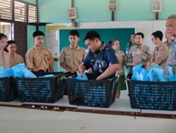 Wakil Bupati Bengkayang Luncurkan Makan Bergizi Gratis di Ledo