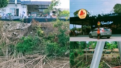 "Penebangan pohon di bantaran Sungai Sekayam untuk pembangunan Weng Cafe memicu kekhawatiran erosi. Legalitas alih fungsi lahan di sempadan sungai kini menjadi sorotan tajam."