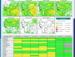 Info BMKG: Potensi Hujan dan Sebaran Titik Rawan Karhutla di Kalbar Hari Ini