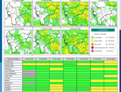 Waspada Karhutla! BMKG Prediksi Cuaca Kalbar Dominan Berawan Sepekan ke Depan