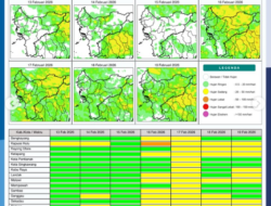 Prakiraan Cuaca Kalbar 13 Februari: Potensi Hujan Merata dan Ancaman Karhutla