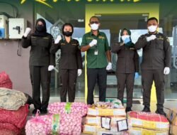 Petugas Gabungan Amankan 688 Kg Komoditas Ilegal di Perbatasan Entikong