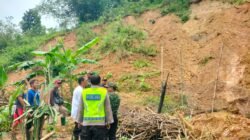Wilayah terdampak tanah longsor di Kecamatan Karangpucung, Kabupaten Cilacap, Provinsi Jawa Tengah (15/2) sumber foto BPBD Cilacap