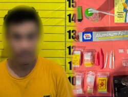 Gerebek Kontrakan Dini Hari, Polisi Bongkar Kasus Narkoba di Tayan Hulu