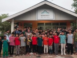 Polsek Sungai Ambawang Salurkan Puluhan Buku ke Rumah Baca