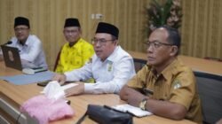 Suasana Rapat Kerja Daerah (Rakerda) LPTQ Kabupaten Ketapang yang dipusatkan di ruang Vicon Kantor Bupati untuk membahas persiapan MTQ XXXIII. (Dok. HO/Faktakalbar.id)