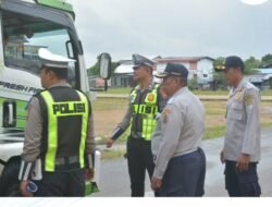 Pastikan Kelayakan Jalan, Dishub Ketapang Gelar Ramp Check Kendaraan di Ops Keselamatan Kapuas 2026