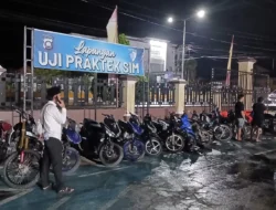 Ganggu Sahur Warga Putussibau, 22 Motor Berknalpot Brong Diangkut Polisi