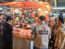 Jamin Stabilitas Jelang Imlek 2026, Satgas Pangan Pantau Pasar Flamboyan