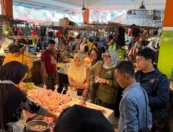 Jelang Imlek 2026, Satgas Pangan Sisir Pasar Kemuning: Ini Daftar Harga Sembako Terkini