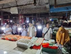 Cek Pasar Dahlia, Satgas Pangan Kalbar Pastikan Harga Sembako di Pontianak Aman Terkendali