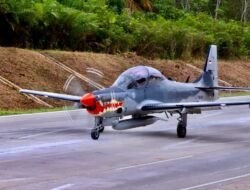 Perkuat Pertahanan Semesta, Jalan Tol di Lampung Disulap Jadi Landasan Tempur TNI AU