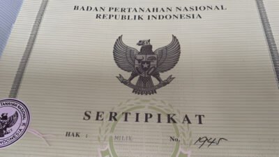 Membiarkan sertifikat tanah atas nama orang tua yang sudah meninggal memicu risiko sengketa dan hambatan transaksi (Dok. Ist)