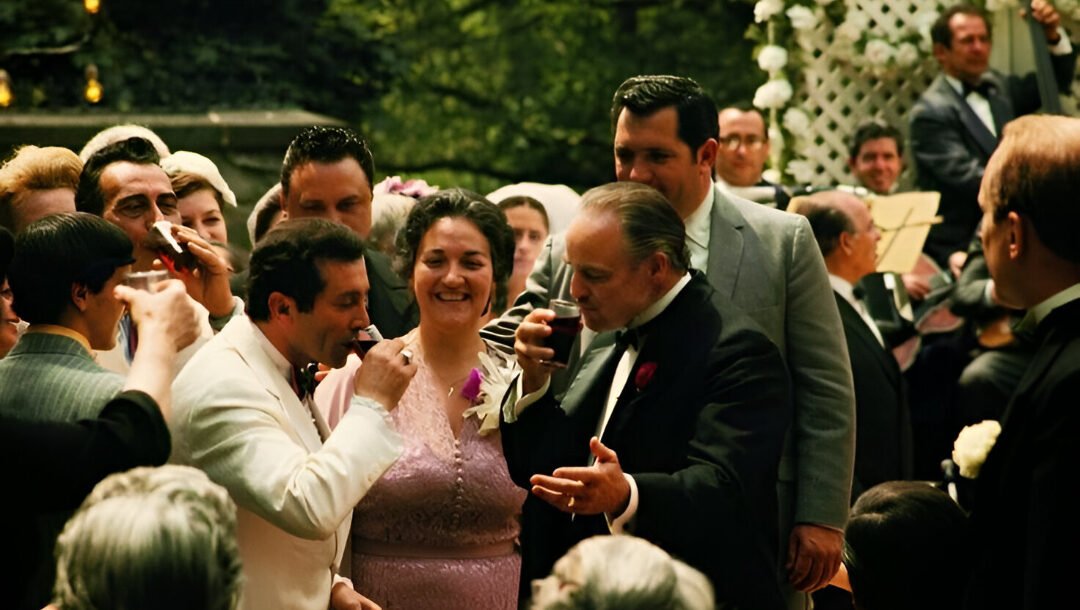 Cuplikan film The Godfather (1972).