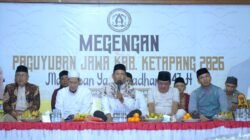 Ketua DPRD Ketapang Achmad Sholeh bersama tokoh agama dan Forkopimda saat acara Megengan Paguyuban Jawa menyambut Ramadhan 1447 H. (Dok. HO/Faktakalbar.id)