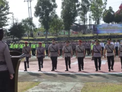 Rotasi Jabatan, Polres Landak Gelar Sertijab Kasatreskrim hingga Kapolsek