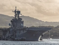 Jatuh dari Kapal USS Iwo Jima, Marinir AS Tewas Saat Misi Operasi Southern Spear