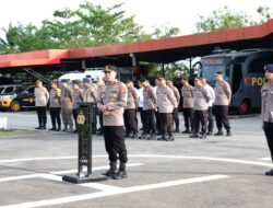 Pimpin Apel Perdana, Wakapolda Kalbar Minta Anggota Jaga Marwah Institusi