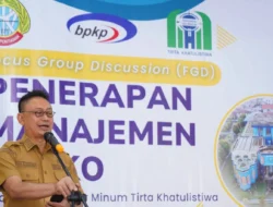 Edi Kamtono Ultimatum PDAM: Tekan Kebocoran Pipa Jadi 28 Persen, Februari Pipa Baru Operasi