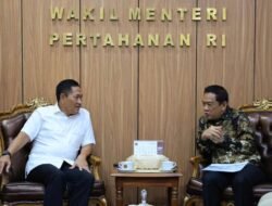Kemhan dan Krakatau Steel Bahas Potensi Pengembangan Integrated Defense Area
