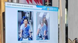 Foto dua terduga pelaku penyiraman air keras terhadap Wakil Koordinator Komisi untuk Orang Hilang dan Korban Tindak Kekerasan (KontraS) Andrie Yunus