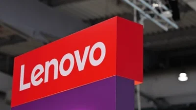 Ilustrasi - Logo Lenovo.