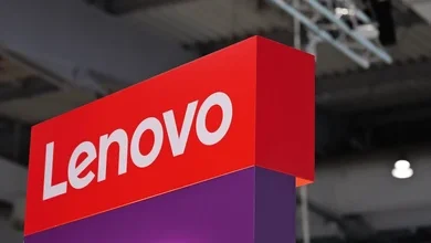 Ilustrasi - Logo Lenovo.