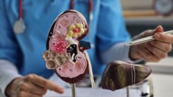 Ilustrasi pemeriksaan medis organ dalam yang sangat penting dilakukan untuk mendeteksi penyakit kanker ginjal sejak stadium awal.