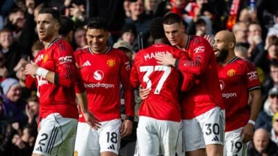 MU Tekuk Crystal Palace 2-1: Setan Merah Naik ke Posisi 3