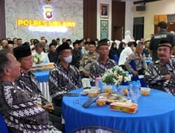 Pererat Silaturahmi Ramadan, Buka Puasa Polres Melawi Hadirkan Purnawirawan dan Santri