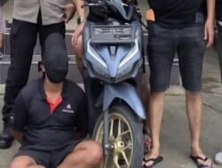 Polsek Pontianak Timur Amankan Tersangka Curanmor di Tanjung Hilir Beserta Barang Bukti