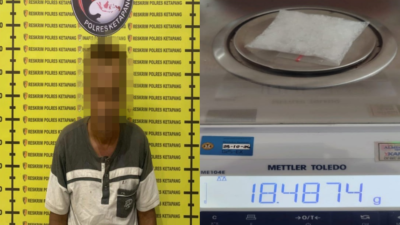 Pria asal Kubu Raya kedapatan membawa sabu 18,48 gram usai terlibat kecelakaan di Sandai, Ketapang. Pelaku ditangkap polisi saat dirawat di puskesmas.