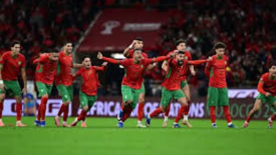 Skuad Timnas Maroko yang kini secara sah ditetapkan sebagai pemenang Piala Afrika menyusul keputusan Dewan Banding CAF terkait aksi protes Senegal.