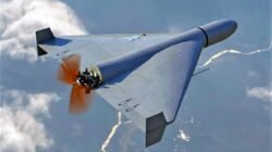 Ilustrasi drone tempur Shahed milik Iran yang diduga menjadi instrumen ancaman serangan ke wilayah Pantai Barat Amerika Serikat. (Dok. HO/Faktakalbar.id)