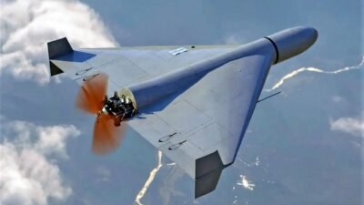 Ilustrasi drone tempur Shahed milik Iran yang diduga menjadi instrumen ancaman serangan ke wilayah Pantai Barat Amerika Serikat. (Dok. HO/Faktakalbar.id)