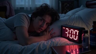 Ilustrasi - Sejarah mencatat manusia pernah memiliki pola tidur dua tahap atau biphasic sleep. Bangun di tengah malam merupakan sisa evolusi manusia. (Dok. Ist)