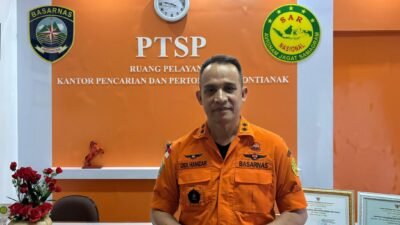 "Kepala Biro Hukum dan Kerja Sama Basarnas pantau kesiapan Siaga SAR Khusus Lebaran 2026 di Pontianak. Simak pesan penting keselamatan bagi pemudik."