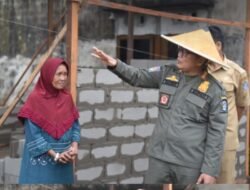 Target Rampung Sebelum Lebaran, Bupati Sujiwo Tinjau Pembangunan Rumah Ibu Serina