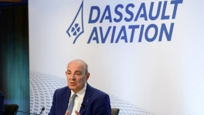 CEO Dassault Aviation Eric Trappier saat memberikan keterangan terkait capaian pesanan jet tempur Rafale dan kendala anggaran pengadaan domestik. (Dok. HO/Faktakalbar.id)