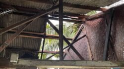 Cuaca ekstrem yang menerjang Kecamatan Kedungreja dan Kecamatan Kampung Laut, Kabupaten Cilacap, Provinsi Jawa Tengah (28/3) sumber foto BPBD Kabupaten Cilacap.