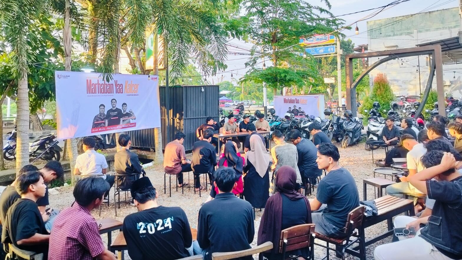 "Komunitas Kalbar Ceria (Kalcer) mengumpulkan puluhan Gen Z di Pontianak dalam diskusi pemuda. Penyelenggara menegaskan komunitas tersebut steril dari agenda politik praktis."