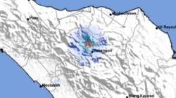 Peta visualisasi titik episenter gempa bumi yang mengguncang perairan wilayah Maluku Barat Daya dan Laut Banda berdasarkan pemantauan resmi BMKG.