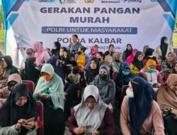 Salurkan 133 Ton Beras, Gerakan Pangan Murah Polda Kalbar Digelar Serentak di 58 Titik