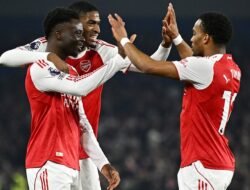 Hasil Liga Inggris 2025/2026: Gol Tunggal Bukayo Saka Bawa Arsenal Bungkam Brighton di Amex Stadium