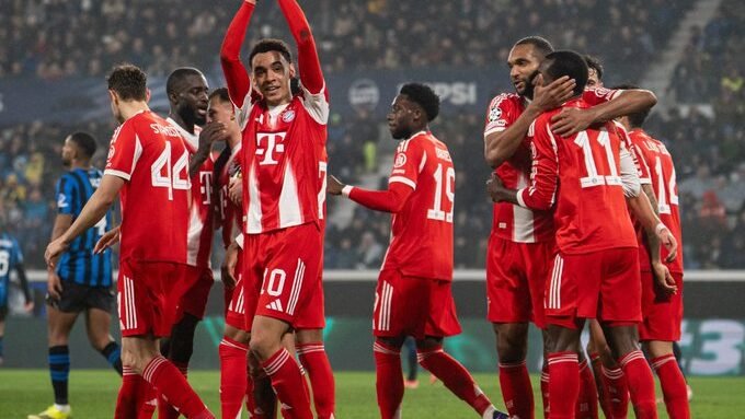 Hasil Atalanta vs Bayern Skor 1-6