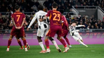 Roma vs Juventus: Drama 6 Gol Berakhir Imbang 3-3