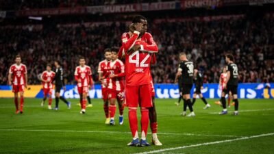 Bayern Munich Menang 4-1 atas Gladbach