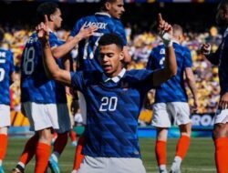 Hasil Uji Coba Kolombia vs Prancis: Desire Doue Brace, Les Bleus Menang 3-1