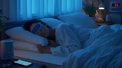 Ilustrasi - Sulit tidur nyenyak? Terapkan 5 rutinitas sehat sebelum memejamkan mata menurut ahli psikologi agar bangun lebih segar dan bahagia. (Dok, Ist)